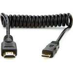Atomos Coiled, mini HDMI to full HDMI cable (30-45cm) (AO-ATOMCAB008) Atomos Coiled, mini HDMI to full HDMI cable (30-45cm) (AO-ATOMCAB008)
